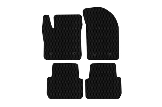 Rubber Floor Mats Carsuit (SD, Black) for Chrysler 200 I 2010-2014 - image 1