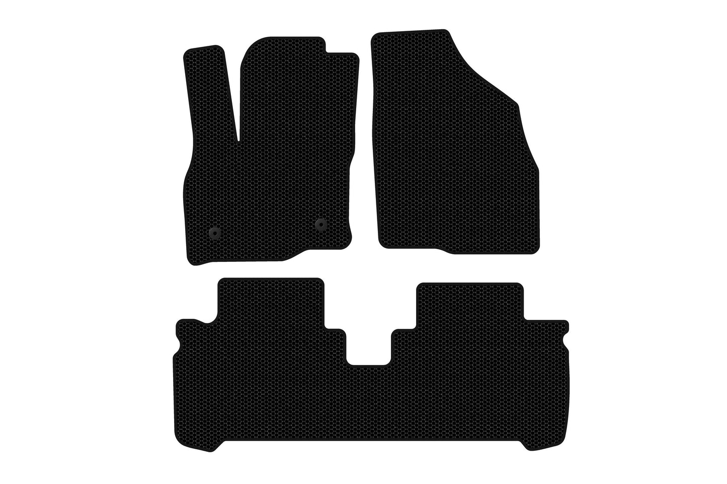 Rubber Floor Mats Carsuit (Black) for Chevrolet Bolt 2016-2023 - image 1