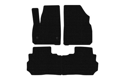 Rubber Floor Mats Carsuit (Black) for Cadillac XT5 2016- - image 1