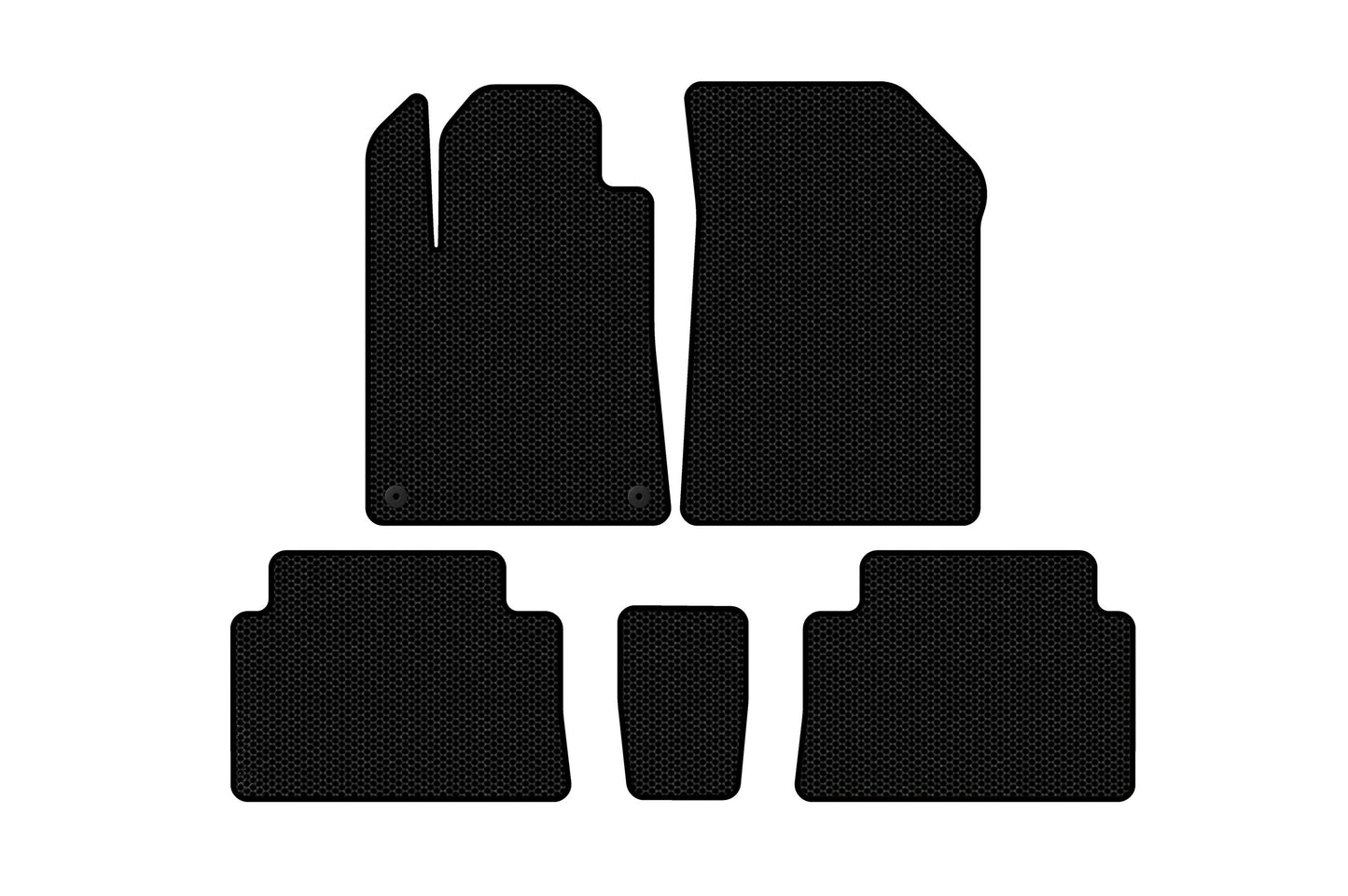 Rubber Floor Mats Carsuit (Black) for Citroen C-5 2001-2008 - image 1