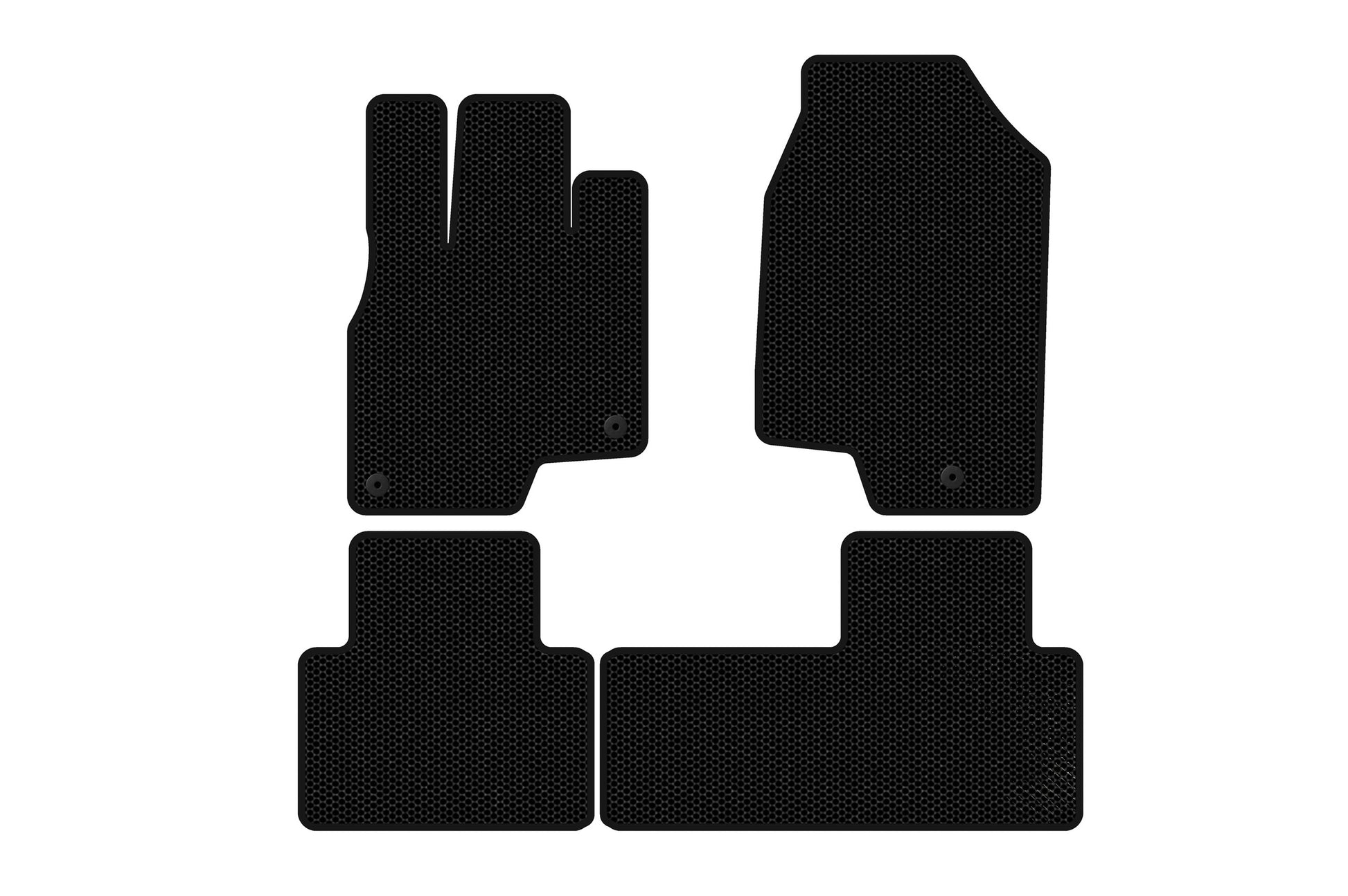 Rubber Floor Mats Carsuit (Black) for Acura RDX 2018- - image 1