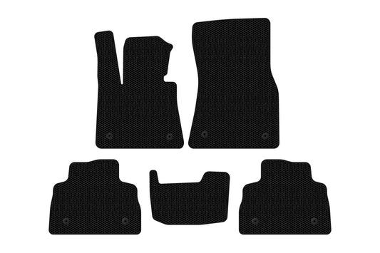 Rubber Floor Mats Carsuit (Black) for BMW X6 G06 2019–2027 - image 1