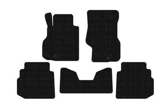 Rubber Floor Mats Carsuit (For M35/45, Black) for Infinity M35/37/45 2003-2014 - image 1