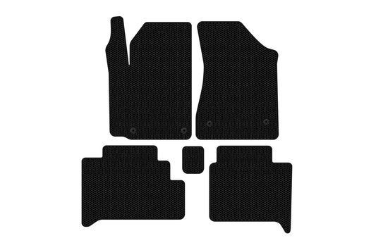 Rubber Floor Mats Carsuit (HB, Black) for Geely GC-5 2010-2015 - image 1