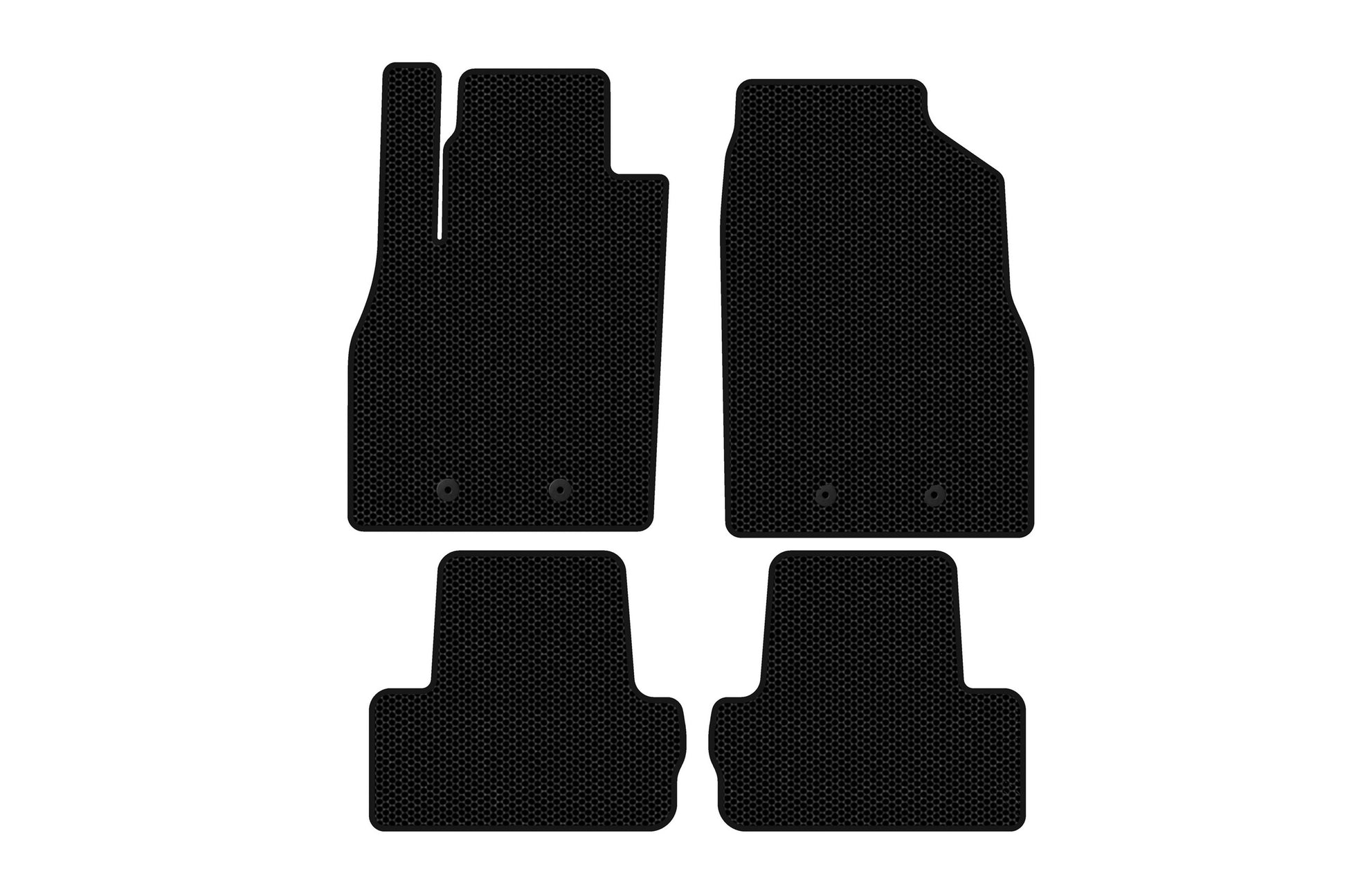 Rubber Floor Mats Carsuit (Black) for Chevrolet Volt 2010-2016 - image 1