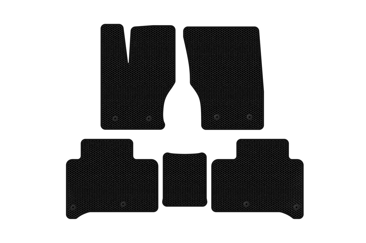 Rubber floor mats Carsuit (2013-2017, black) for Range Rover Sport 2014-2022 - image 1