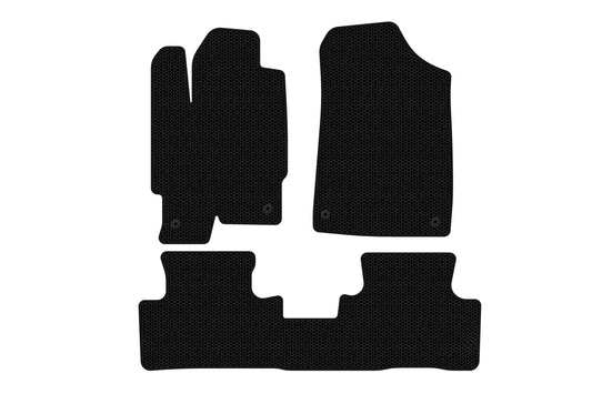 Rubber Floor Mats Carsuit (Black) for Acura RDX 2006-2012 - image 1
