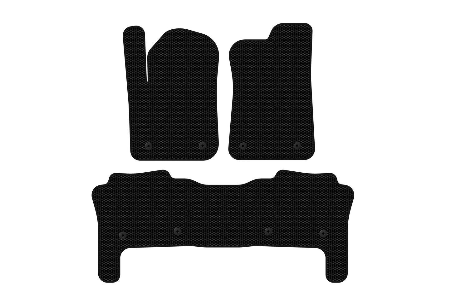Rubber Floor Mats Carsuit (Black) for Infiniti QX56 2010-2013 - image 1