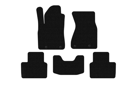 Carsuit rubber floor mats (Sedan, black) for Audi A8 1994-2002 - image 1