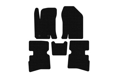 Rubber Floor Mats Carsuit (Black) for JAC S4 2018- - image 1
