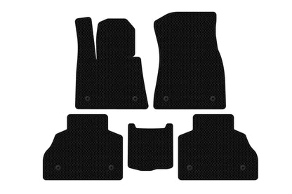 Rubber floor mats Carsuit (2 rows, black) for BMW X7 G07 2019- - image 1