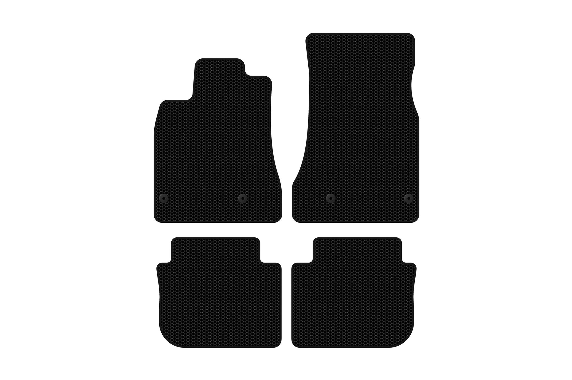 Rubber Floor Mats Carsuit (Black) for Lexus GS 1998-2004 - image 1
