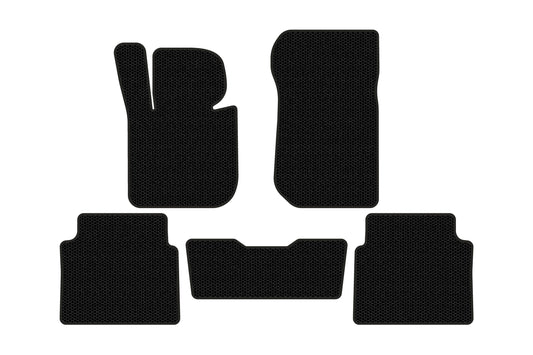 Rubber Floor Mats Carsuit (Black) for BMW 3 Series E36 1990-2000 - image 1