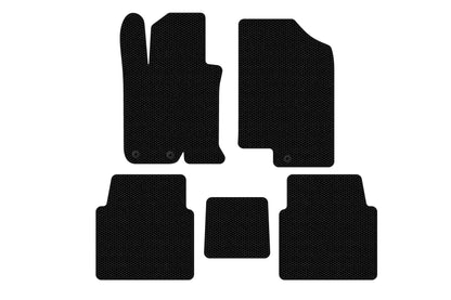 Rubber Floor Mats Carsuit V-1 (SD, black) for Kia Optima 2010-2016 - image 1