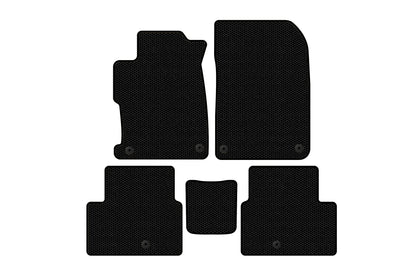 Rubber floor mats Carsuit (2012-2015, black) for Acura ILX 2012-2022 - image 1