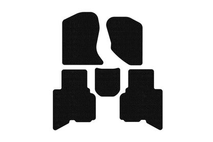 Rubber floor mats Carsuit (2010-2014, black) for GreatWall Haval/Hover H3 2005-2013 - image 1