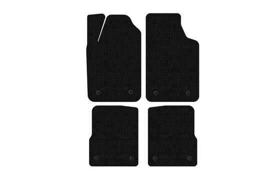 Rubber Floor Mats Carsuit (HB, Black) for Audi A2 1999-2005 - image 1