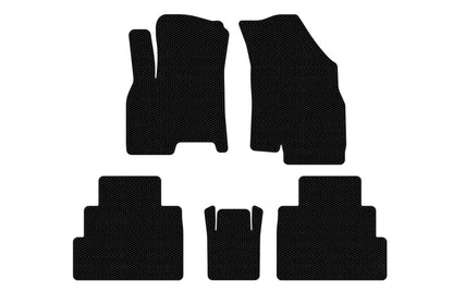 Rubber Floor Mats Carsuit (Black) for Chery Tiggo 7 2020- - image 1