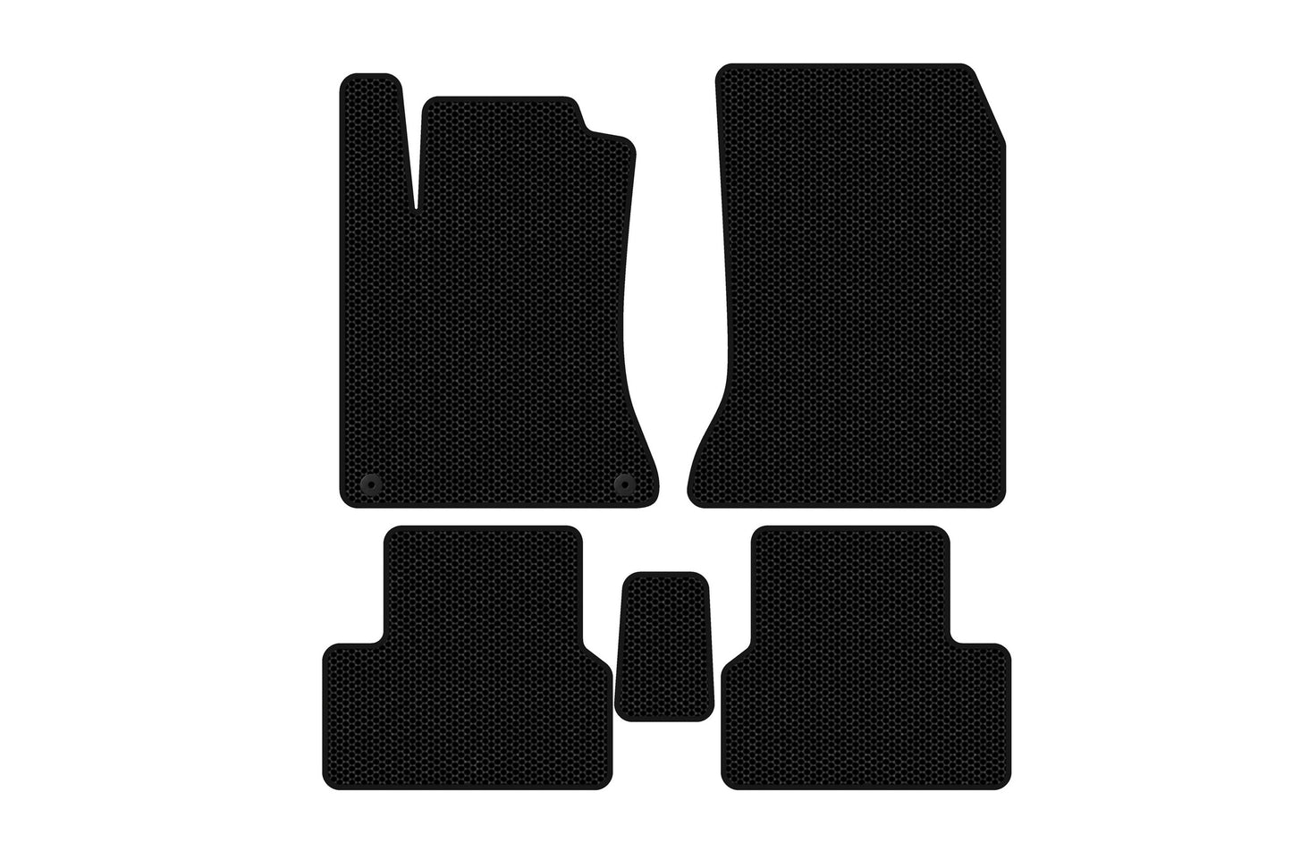 Rubber Floor Mats Carsuit (2011-2014, Black) for Mercedes B-class W246 2011-2018 - image 1