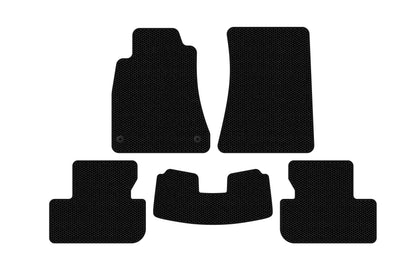 Rubber Floor Mats Carsuit (SD, 2WD, Black) for Lexus IS 2005-2013 - image 1