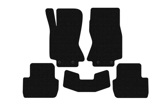Rubber Floor Mats Carsuit (Black) for Jaguar S-Type 1999-2008 - image 1