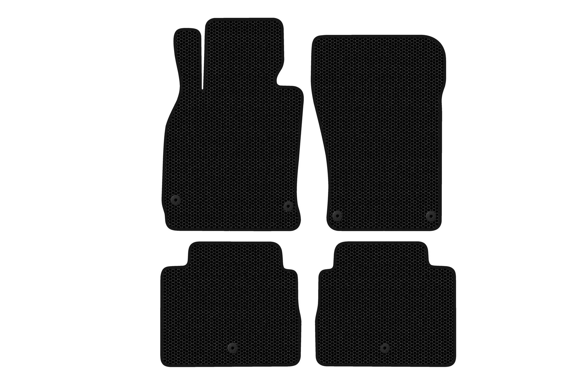 Rubber Floor Mats Carsuit (Black) for Infinity Q70/M-series 2010-2019 - image 1