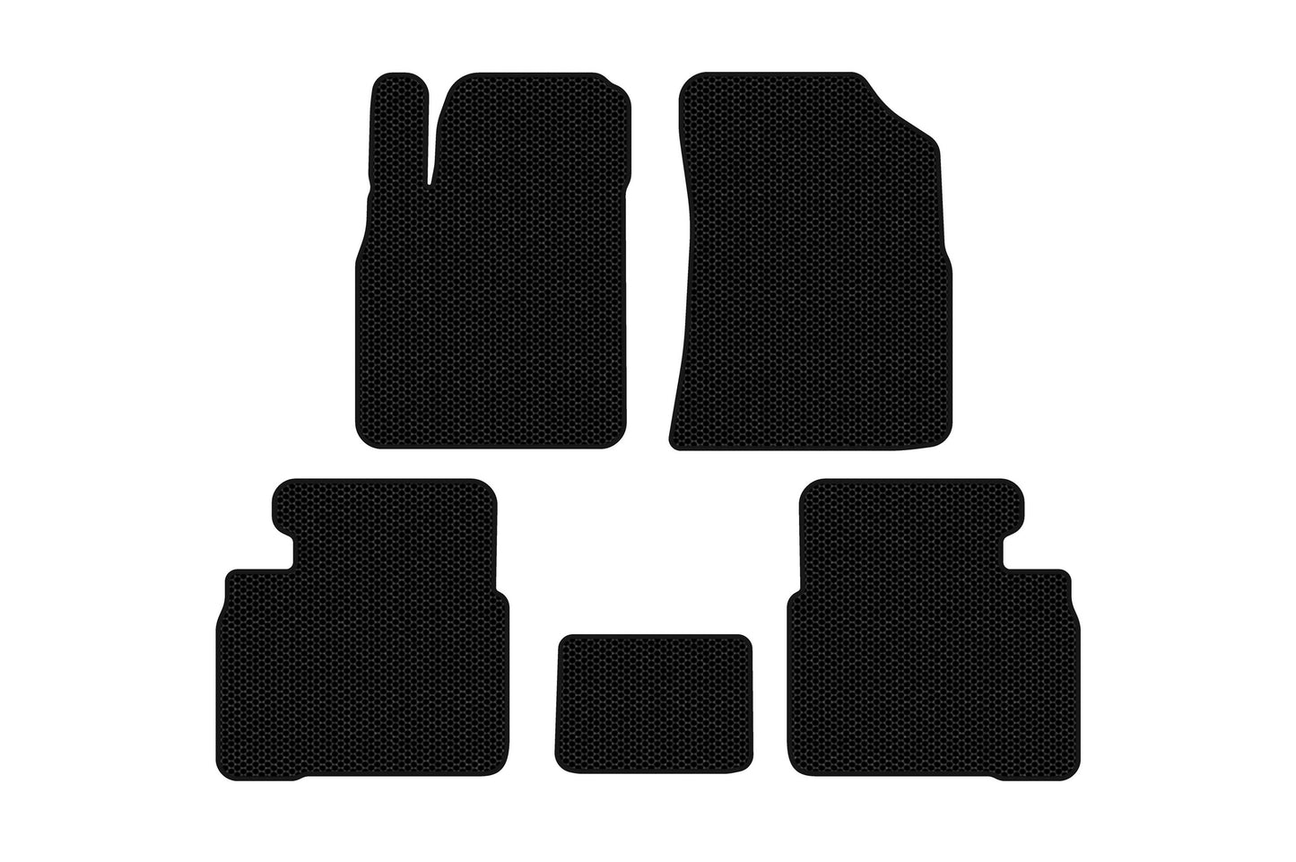 Rubber Floor Mats Carsuit (Black) for Kia Magentis 2000-2005 - image 1