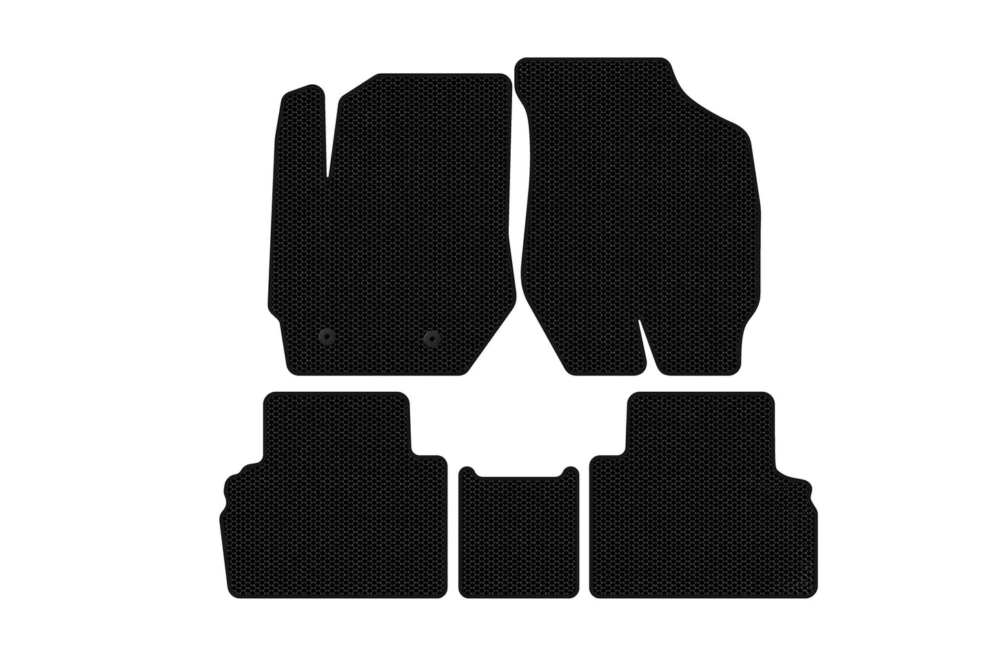 Rubber Floor Mats Carsuit (Black) for Ford Escape 2008-2013 - image 1