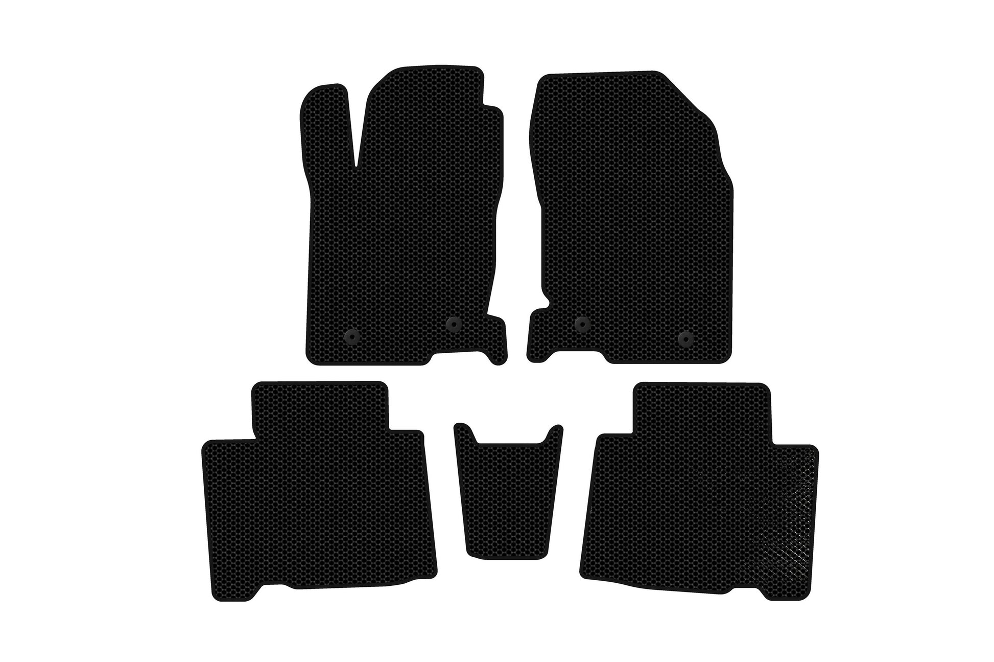 Rubber Floor Mats Carsuit (Black) for Lexus NX 2014-2021 - image 1