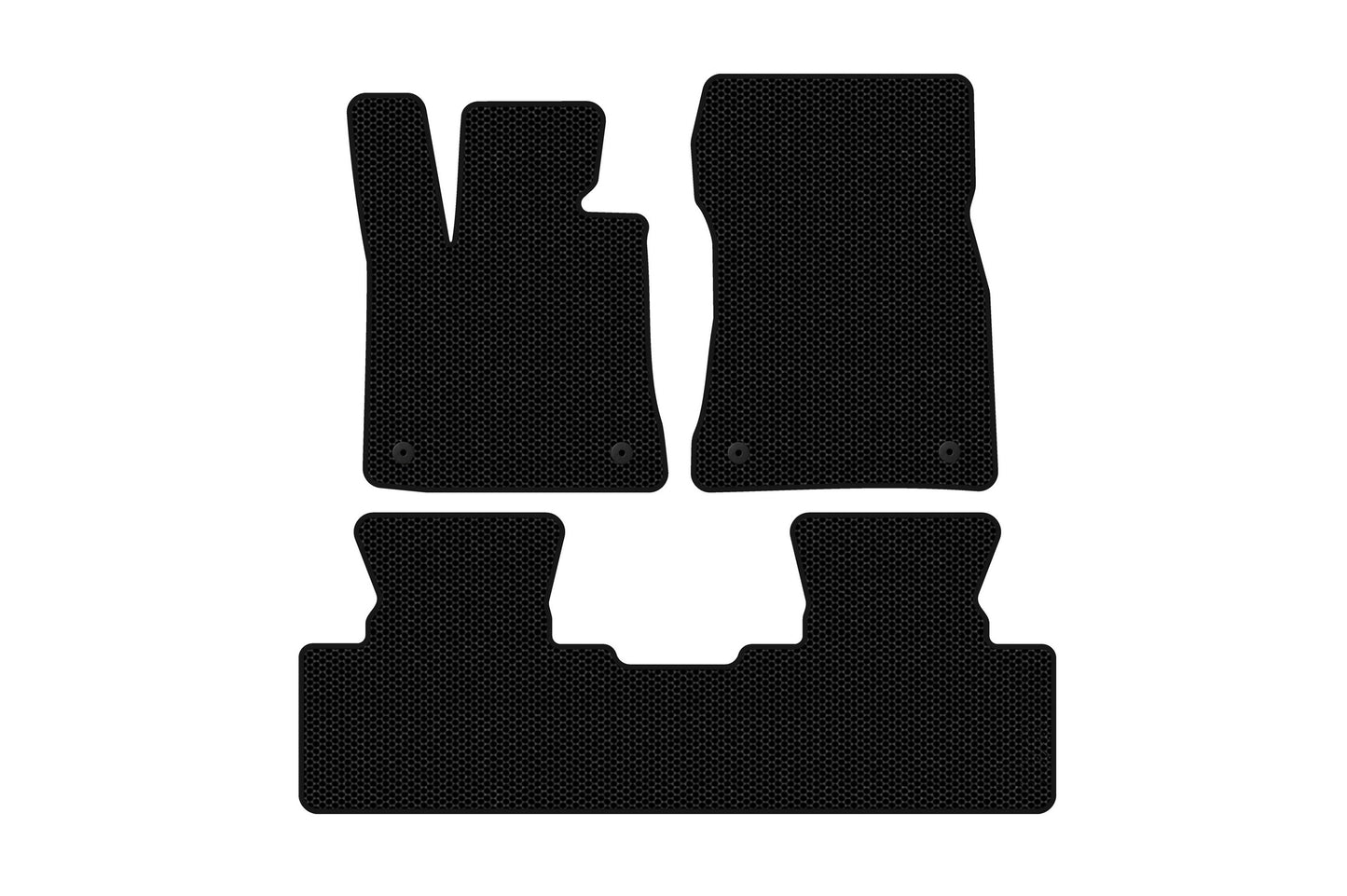 Rubber Floor Mats Carsuit (Black) for Lexus RX 2016-2022 - image 1