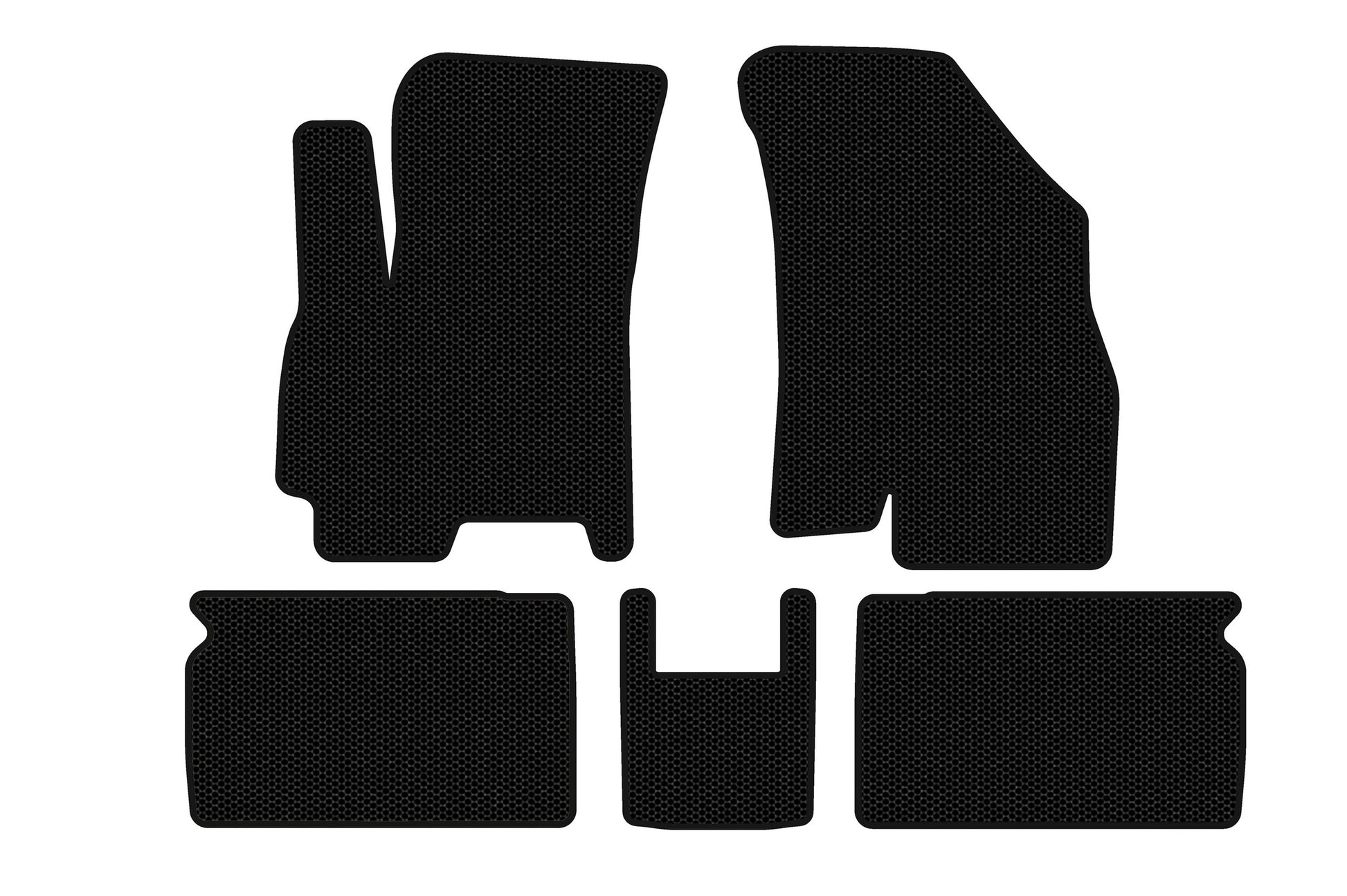 Rubber Floor Mats Carsuit (Black) for Chery Tiggo 4 2017- - image 1
