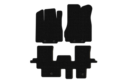 Rubber floor mats Carsuit (2 rows, black) for Infiniti QX60 2016-2021 - image 1