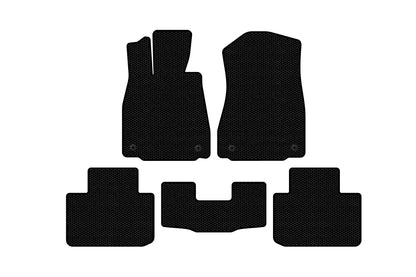 Rubber floor mats Carsuit (2WD, black) for Lexus IS 2013- - image 1