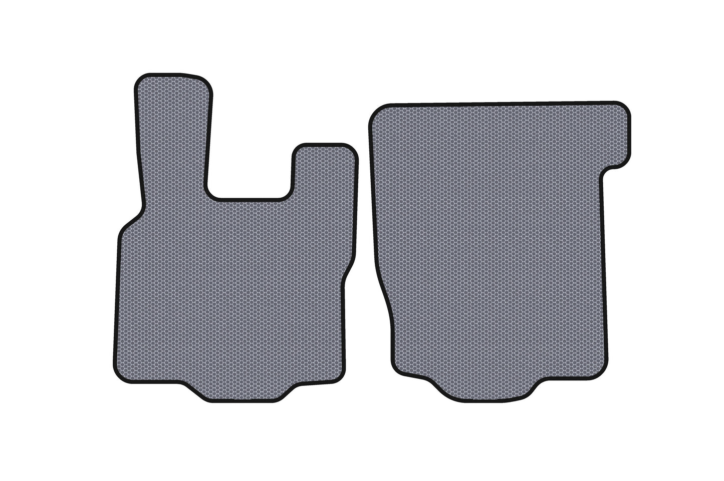 Rubber Floor Mats Carsuit (Gray) for DAF XF105 2005-2013 - image 1