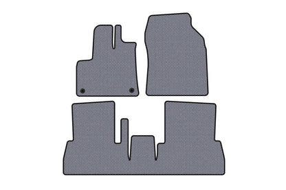Rubber floor mats Carsuit (manual transmission, gray) for Citroen Berlingo/Multispace 2018- - image 1