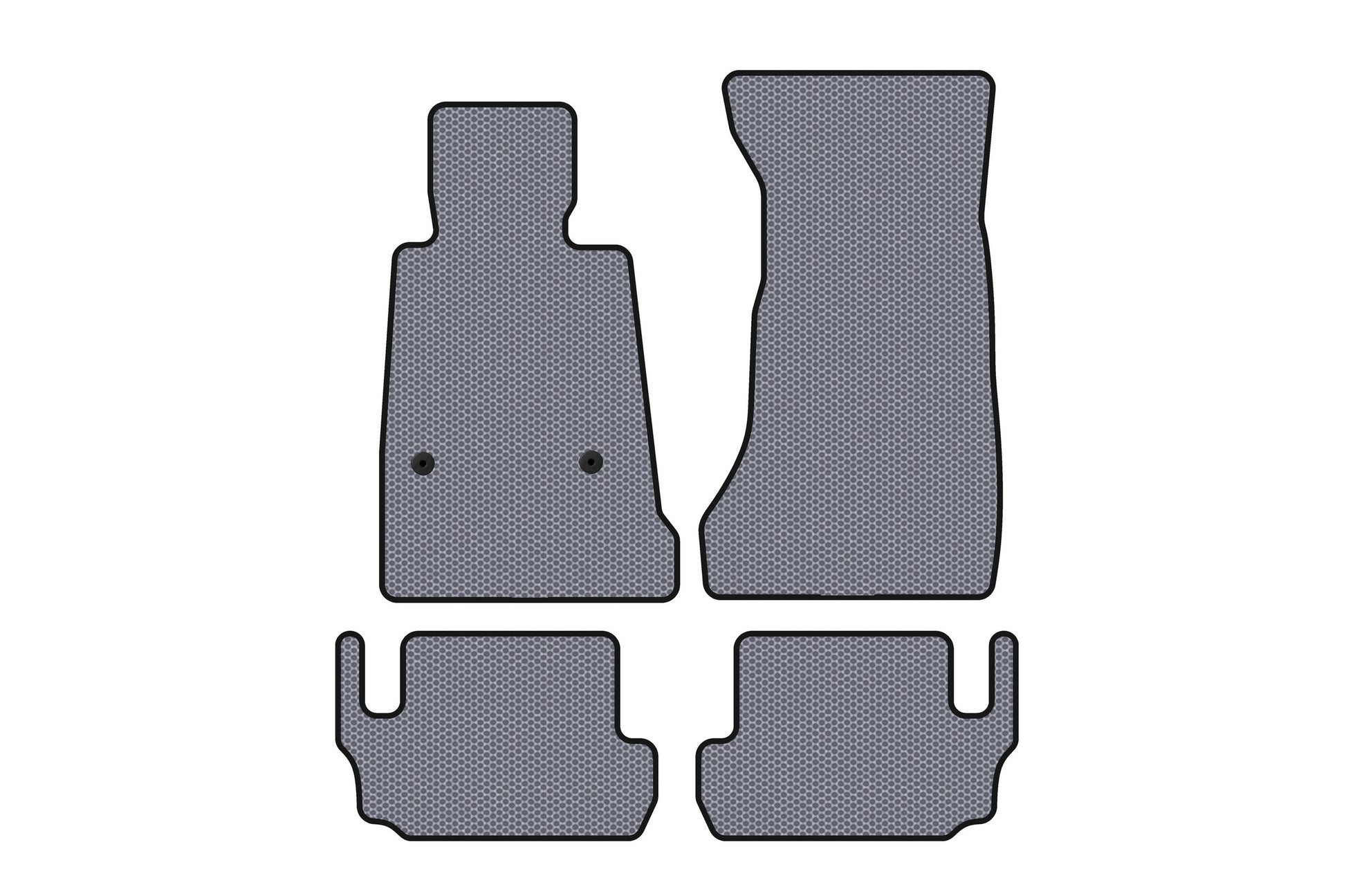Rubber Floor Mats Carsuit (Gray) for Chevrolet Camaro 2015- - image 1