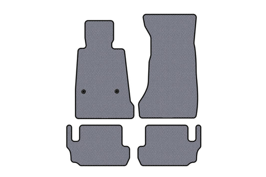 Rubber Floor Mats Carsuit (Gray) for Chevrolet Camaro 2015- - image 1