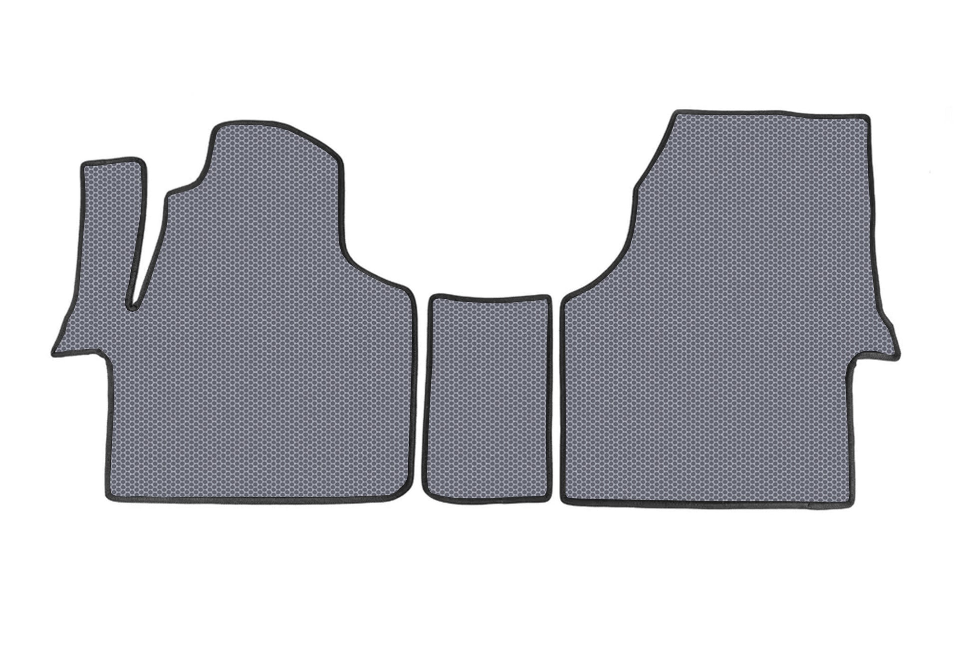 Rubber Floor Mats Carsuit V1 (Gray) for Mercedes Sprinter W906 2006-2018 - image 1