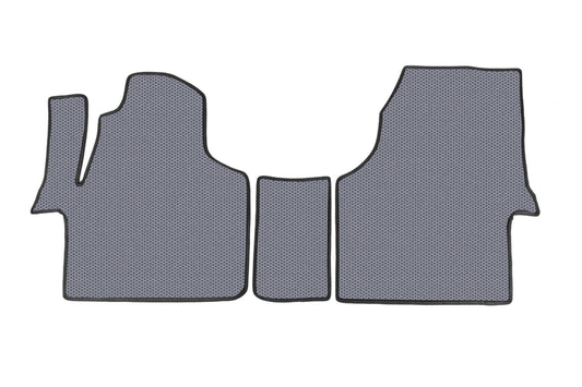 Rubber Floor Mats Carsuit V1 (Gray) for Mercedes Sprinter W906 2006-2018 - image 1