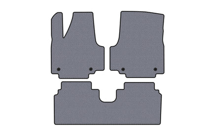 Rubber Floor Mats Carsuit (Electric, Gray) for Hyundai Ioniq 5 2021- - image 1