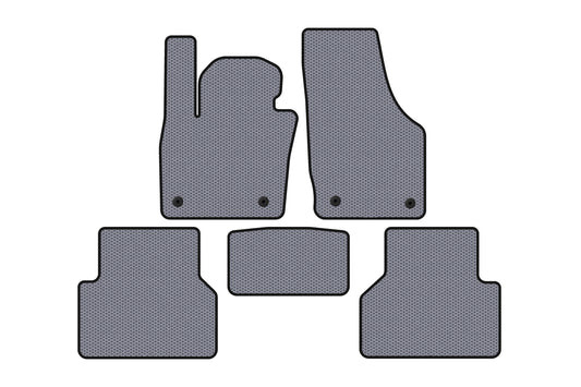 Rubber Floor Mats Carsuit (Gray) for Audi Q3 2011-2019 - image 1