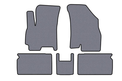 Rubber Floor Mats Carsuit (Gray) for Chery Tiggo 4 2017- - image 1