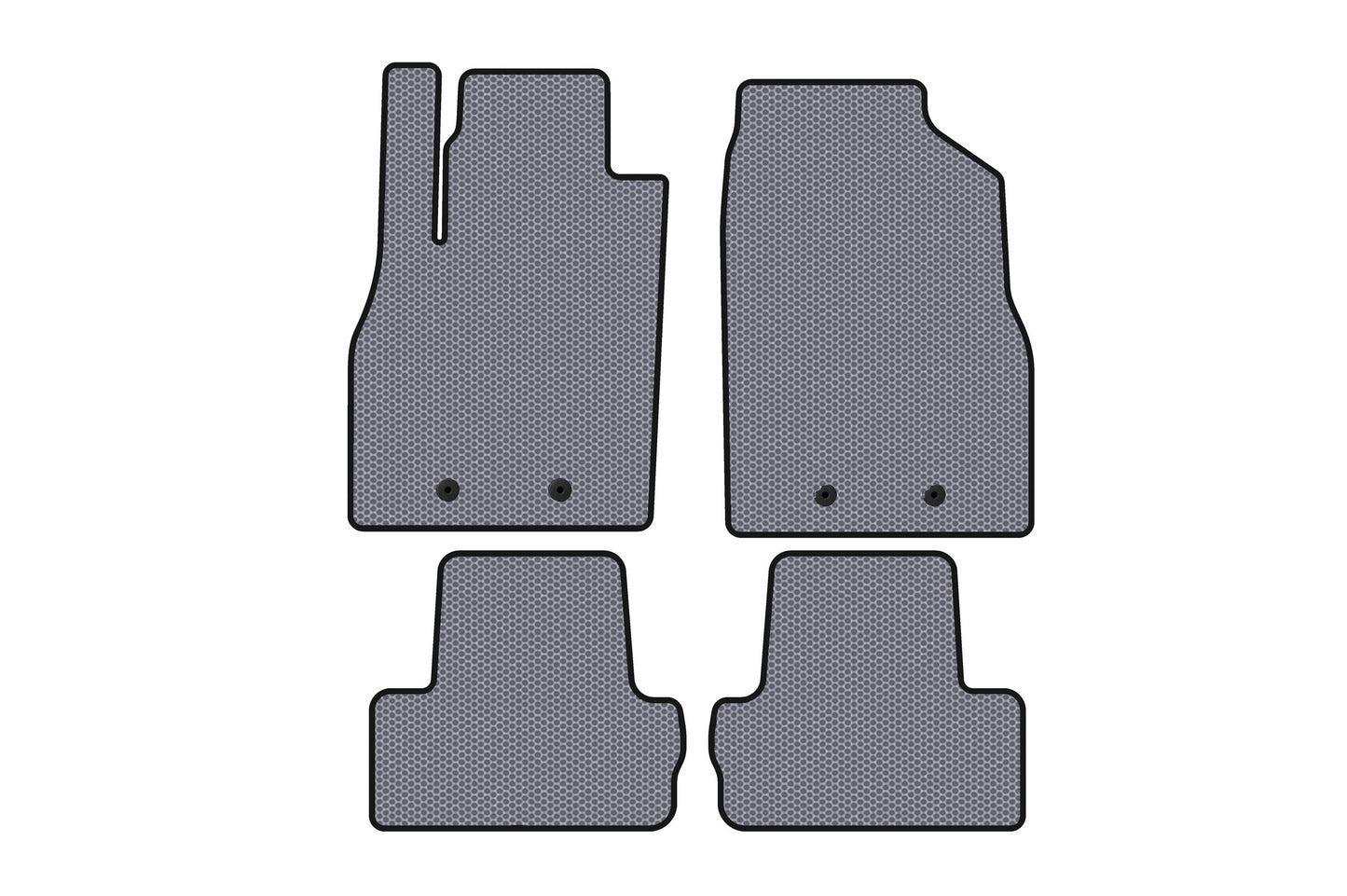 Rubber Floor Mats Carsuit (Gray) for Chevrolet Volt 2010-2016 - image 1