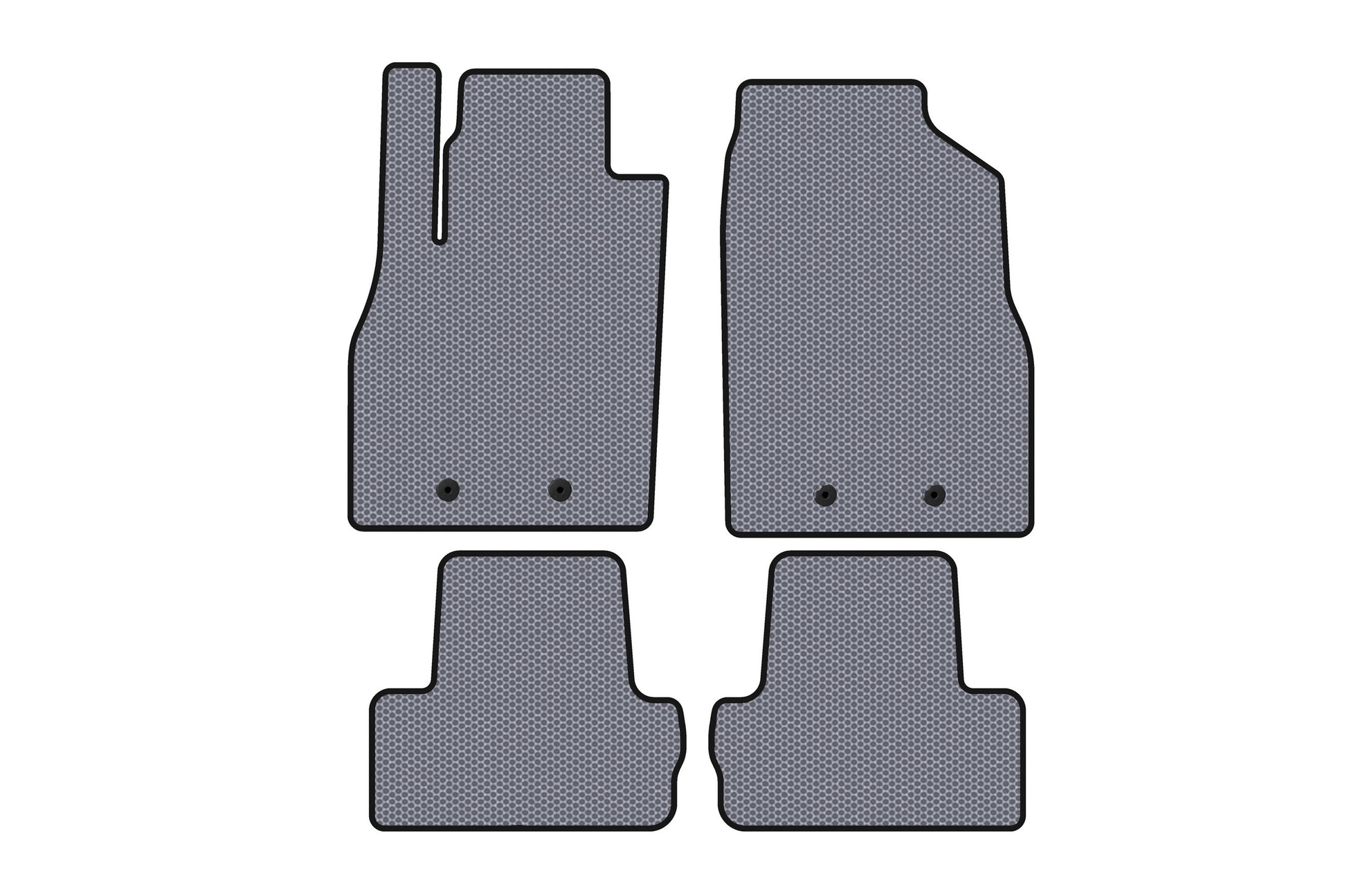 Rubber Floor Mats Carsuit (Gray) for Chevrolet Volt 2010-2016 - image 1