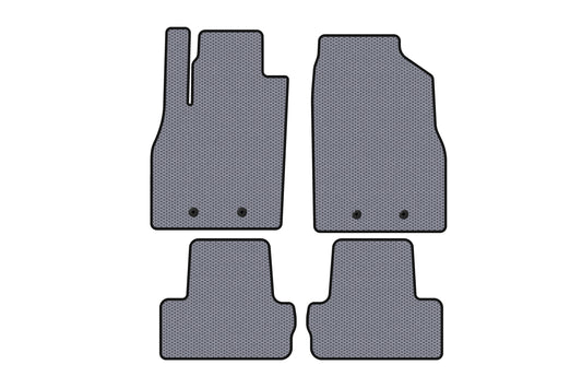 Rubber Floor Mats Carsuit (Gray) for Chevrolet Volt 2010-2016 - image 1