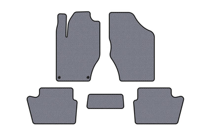 Rubber Floor Mats Carsuit (HB, Pre-Facelift, Gray) for Citroen DS-4 2010-2015 - image 1