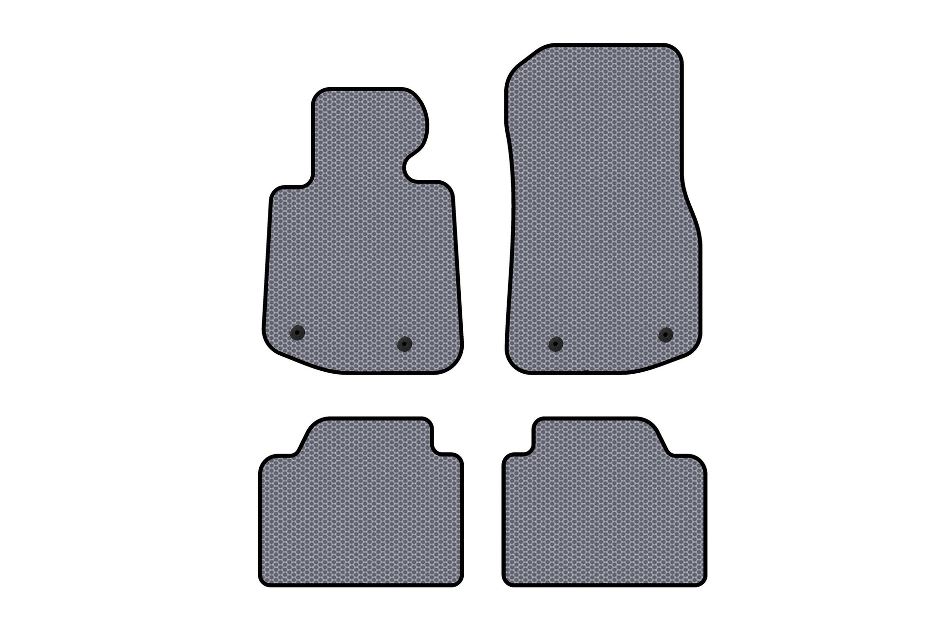 Rubber Floor Mats Carsuit V2 (Gray) for BMW 4 Series F32/F33/F36 2012-2020 - image 1