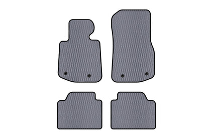 Rubber Floor Mats Carsuit V2 (Gray) for BMW 4 Series F32/F33/F36 2012-2020 - image 1