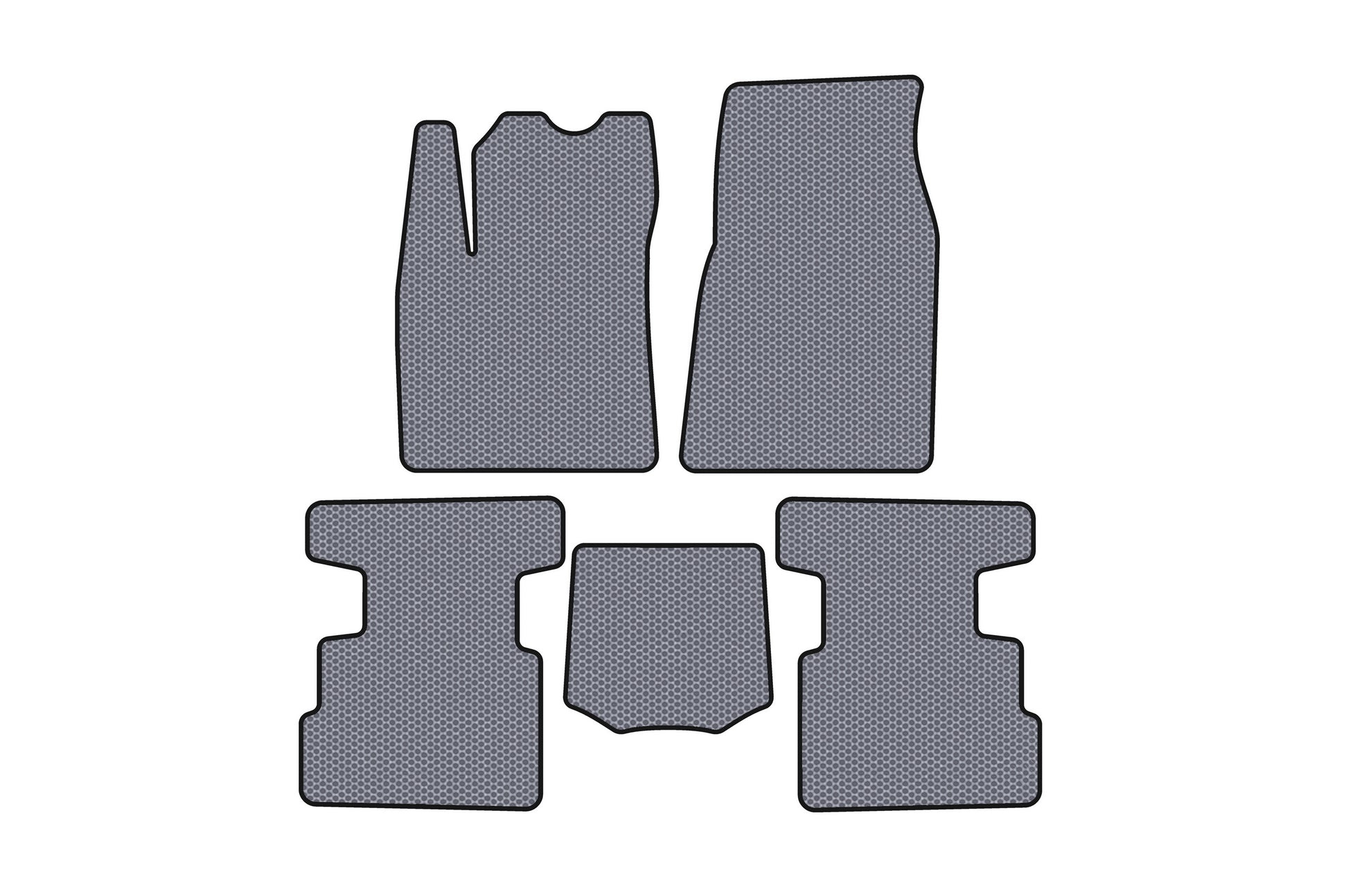 Rubber Floor Mats Carsuit (Gray) for Great Wall Haval H6 III 2020- - image 1