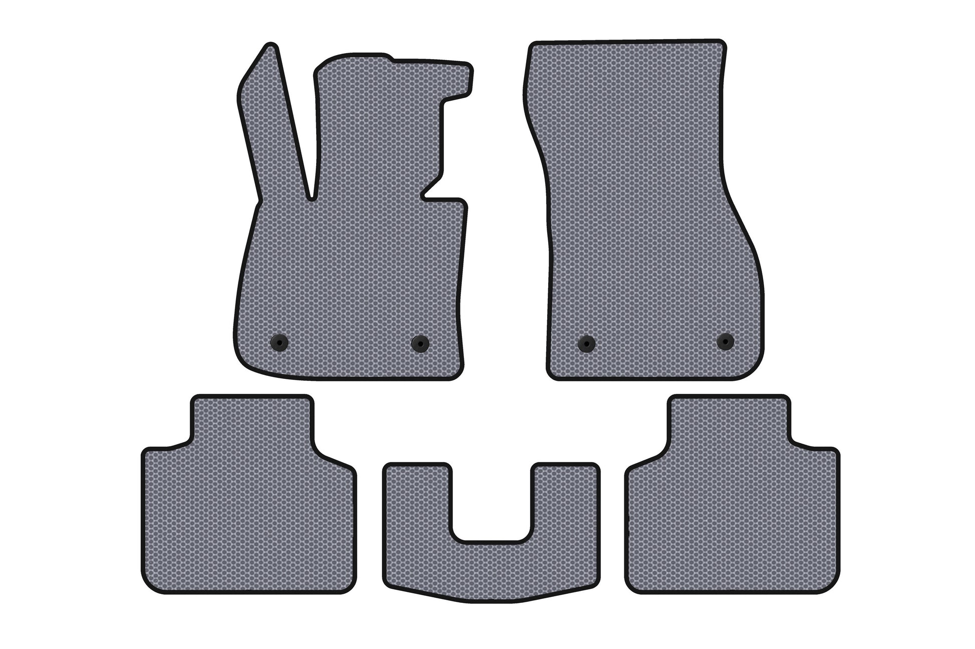 Rubber floor mats Carsuit (for F45, gray) for BMW 2 Series Active Tourer F45/F46 2014-2021 - image 1